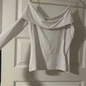 White Off-Shoulder Top